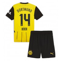 Maglia Calcio Borussia Dortmund Maximilian Beier #14 Prima Divisa Bambino 2024-25 Manica Corta (+ pantaloncini)